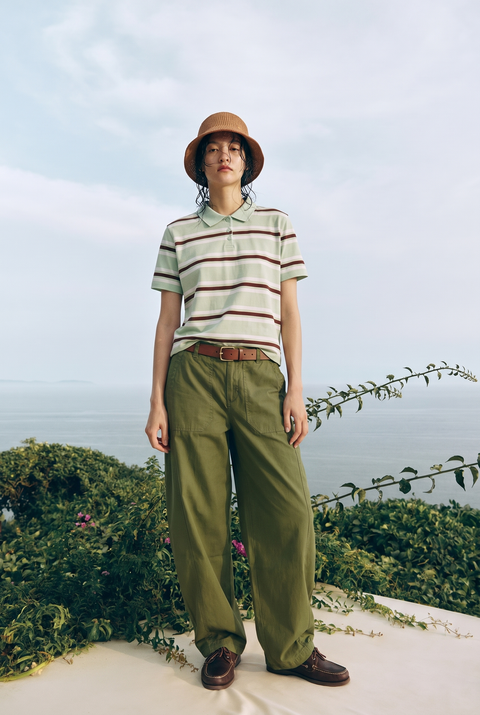 COLORFUL STRIPED POLO