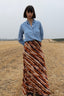 PRINT 0537 JERSEY SKIRT