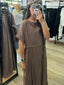 COTTON DRESS RUFFLES