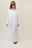 LONG SLEEVES SATIN DRESS
