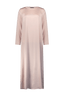 LONG SLEEVES SATIN DRESS