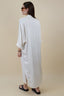 SATIN BUTTON DRESS