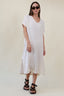 SHORT SLEEVES GAZ DRESS