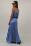 NO SLIT SATIN SKIRT