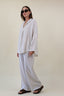 STRIPED LINEN PANTS