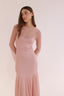 PLAIN MESH DRESS