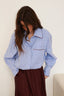 FITTED STRIPED SHIRT