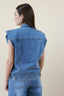 JACKET WITH PAD SHOULDERS