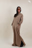 THIN SWEATSHIRT DRESS