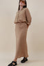 STRAIGHT LINEN SKIRT