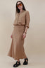 STRAIGHT LINEN SKIRT