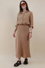 STRAIGHT LINEN SKIRT