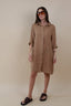 SHORT LINEN DRESS
