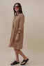 SHORT LINEN DRESS