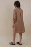 SHORT LINEN DRESS