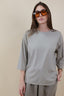 STRAIGHT MID SLEEVE TEE