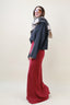 MAXI SATIN SKIRT
