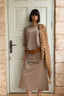 SWEAT COTTON SKIRT