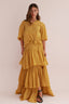 FRILL COTTON SKIRT