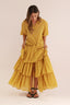 FRILL COTTON SKIRT