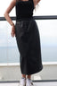 FAUX LEATHER SKIRT