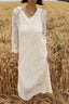 LACE LONG DRESS