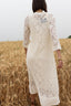 LACE LONG DRESS