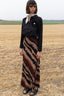 PRINT A51 JERSEY SKIRT