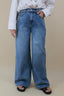 BELTED CHAIN JEAN