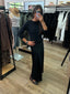 MIX MATERIAL DRESS