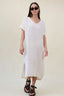 SHORT SLEEVES GAZ DRESS