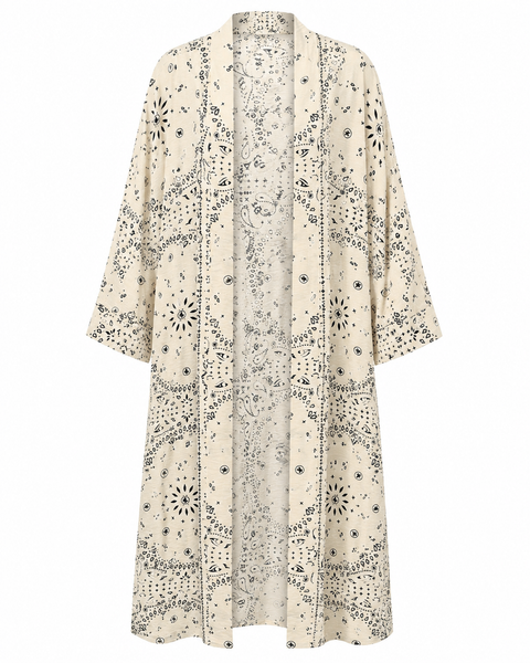 CHEMISE KIMONO BANDANA