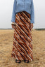 PRINT 0537 JERSEY SKIRT