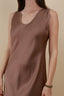 SATIN TANK DRESS