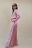 LONG SATIN PANTS