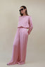 LONG SATIN PANTS