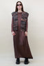 LONG SLEEVES SATIN DRESS