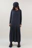 PLISS JERSEY DRESS