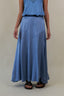 NO SLIT SATIN SKIRT