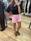 Frange Pink Short