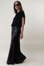 SEQUINS MAXI SKIRT