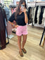 Frange Pink Short