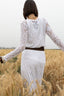 LACE LONG SLEEVES TOP