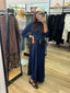 MIX MATERIAL DRESS