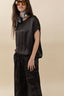 VISCOSA SWEAT DETAIL TOP
