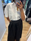 COTTON SKIRT WITH BUTTON