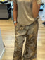 SATIN PRINTED PANTS