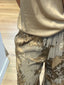 SATIN PRINTED PANTS