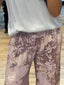 SATIN PRINTED PANTS