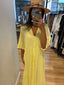 COTTON BUTTON DRESS